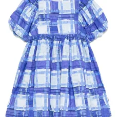 клетчатое платье