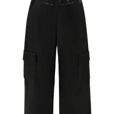 брюки карго с эластичным поясом