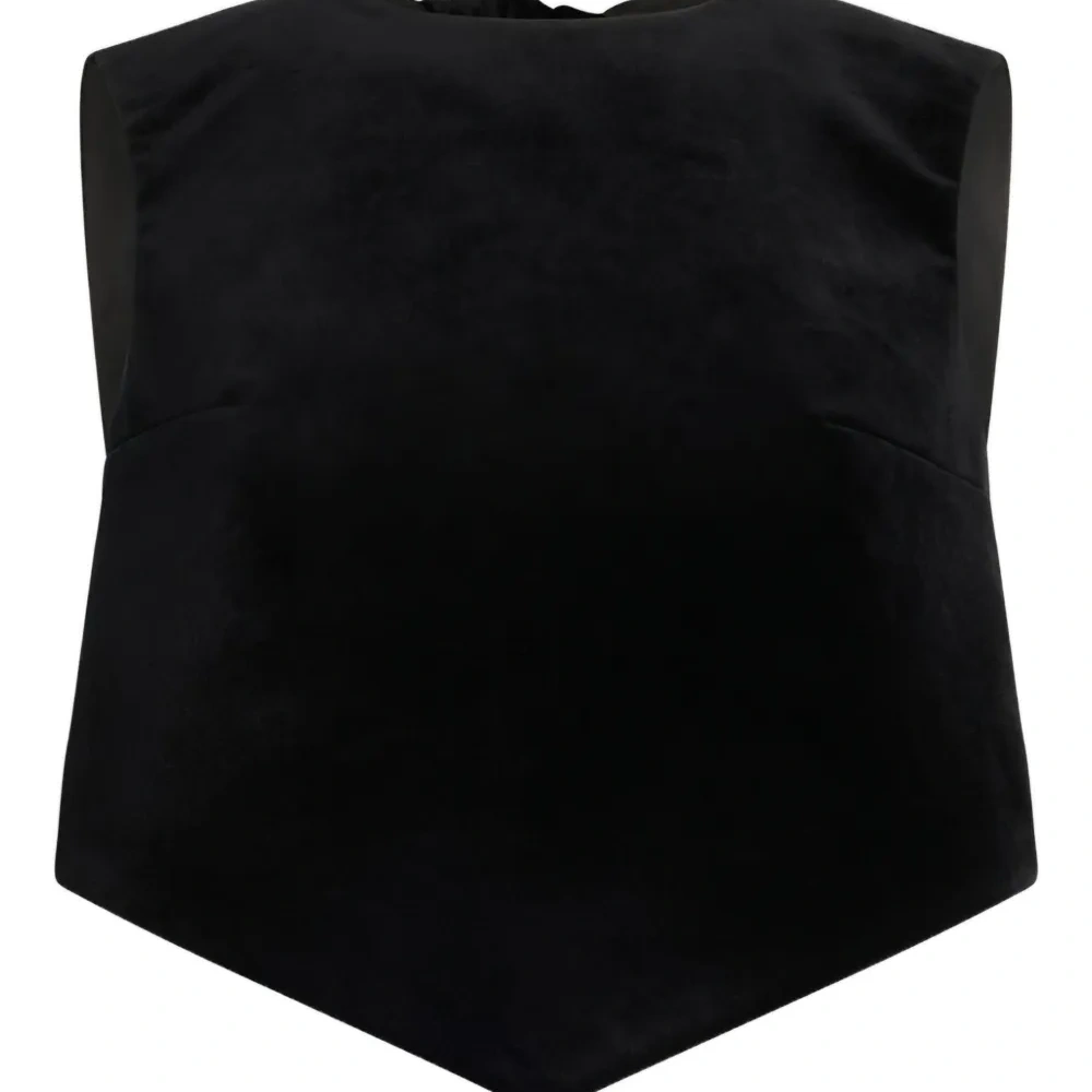 Топ без рукавов с бантом Топ без рукавов с бантом