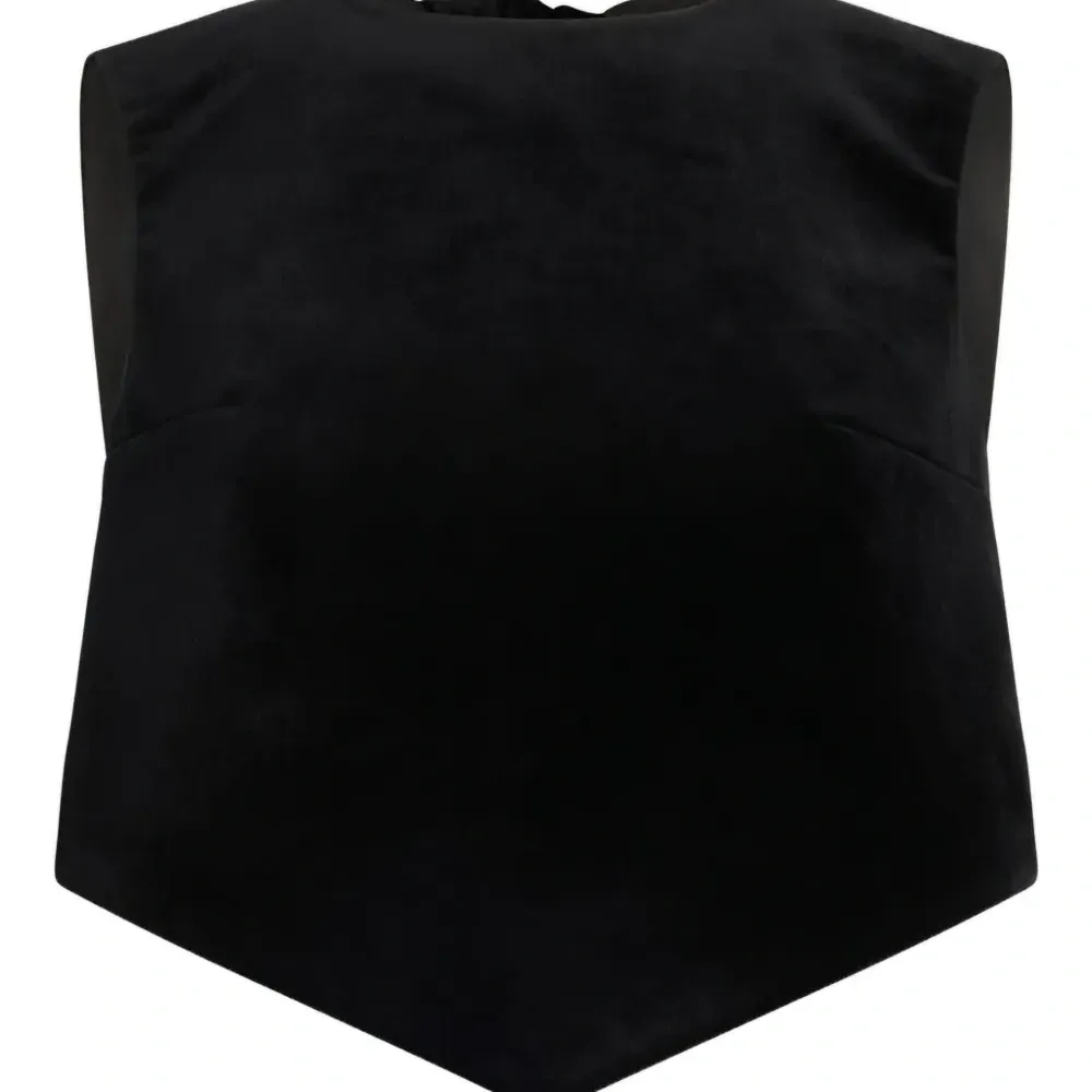 Топ без рукавов с бантом