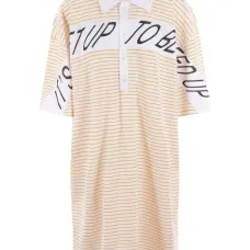 платье миди в полоску