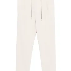 брюки с кулиской и складками