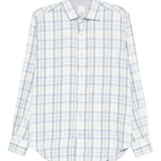 Клетчатая рубашка с длинными рукавами