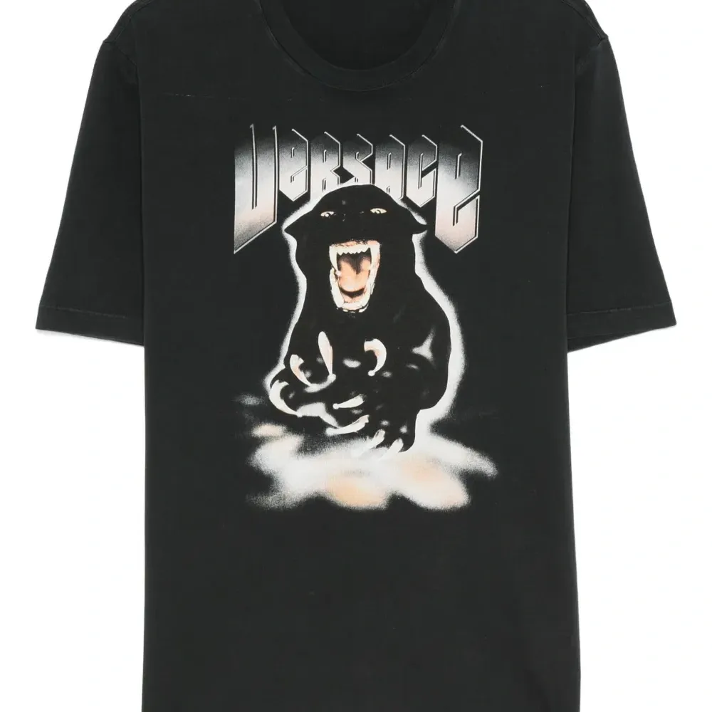 Футболка из джерси с принтом пантеры