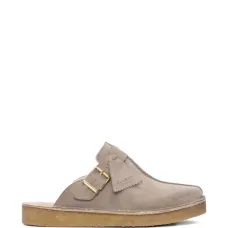 Замшевые сабо Trek на плоской подошве Замшевые сабо Trek на плоской подошве