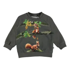 Толстовка с графичным принтом