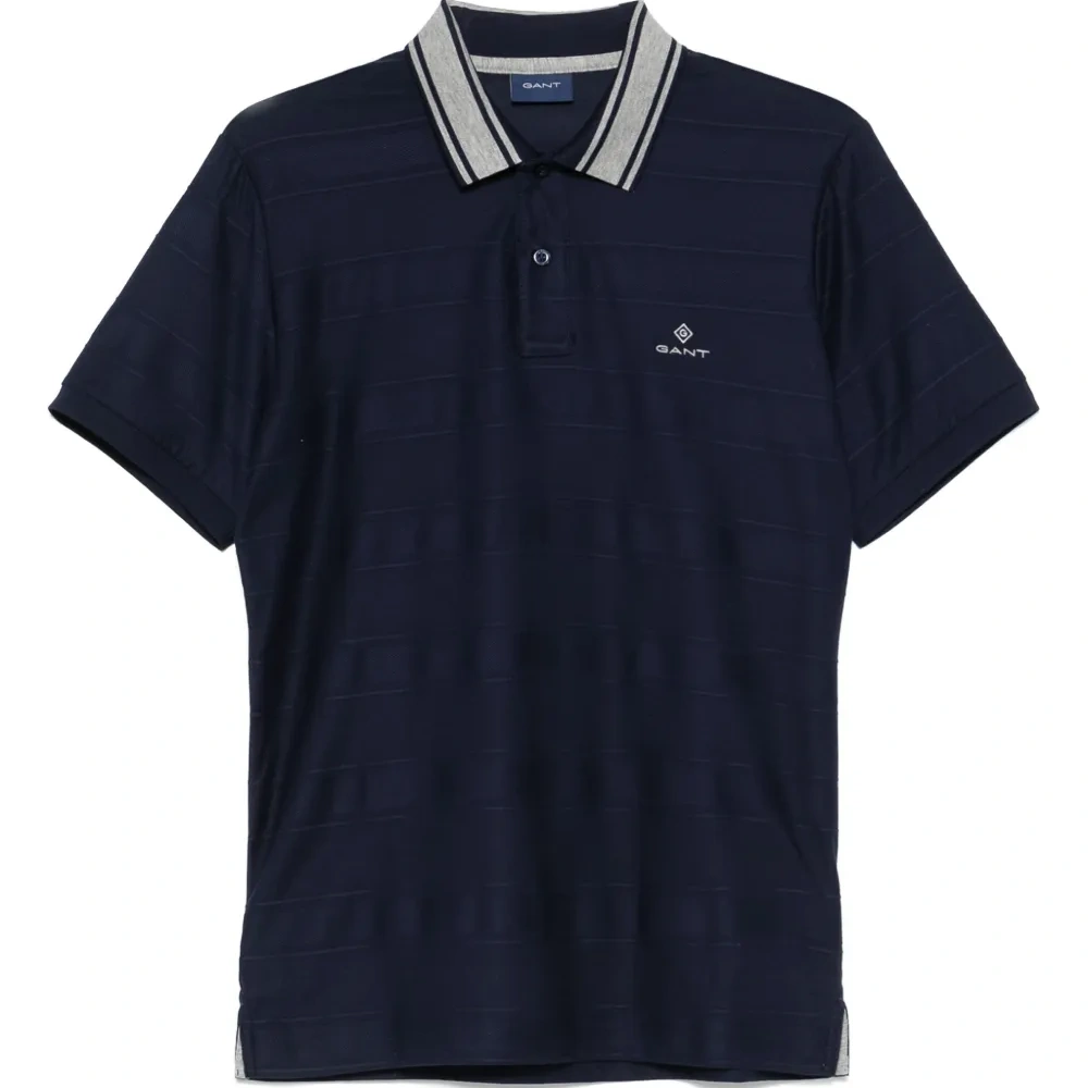 рубашка поло с вышитым логотипом