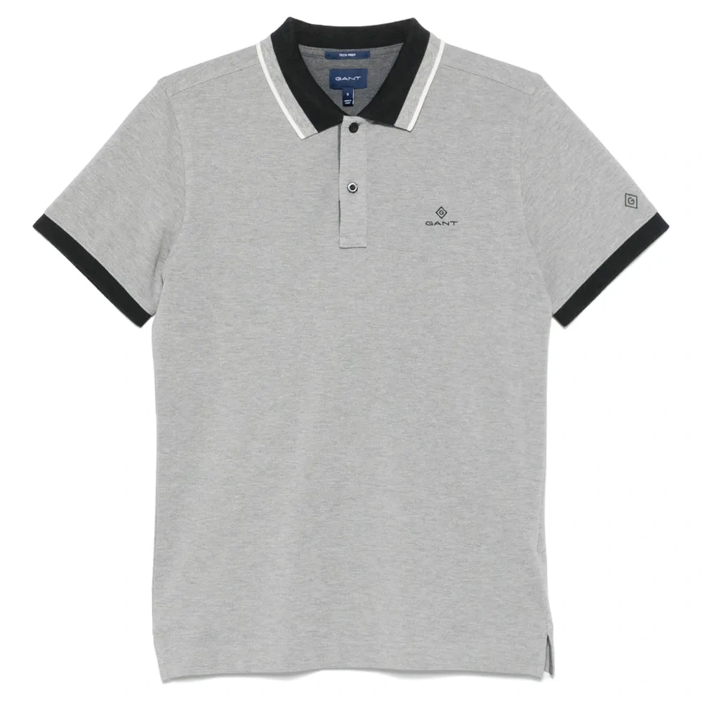 рубашка поло с вышитым логотипом