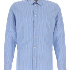 Полосатая рубашка на пуговицах Полосатая рубашка на пуговицах