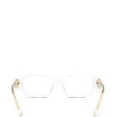 Очки в прямоугольной оправе с логотипом