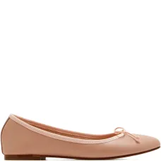 Балетки с бантом