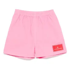 Шорты с нашивкой-логотипом