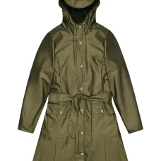 Плащ с капюшоном и поясом
