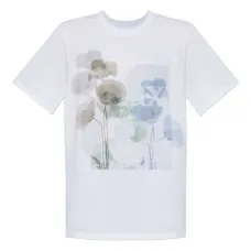 Футболка с цветочным принтом