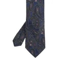 шелковый галстук с принтом пейсли
