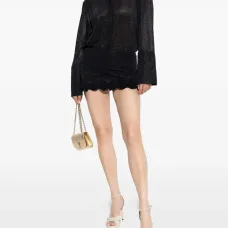 юбка мини с блестками