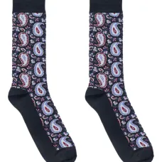 носки с узором пейсли