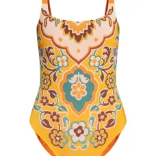 купальник с цветочным принтом купальник с цветочным принтом