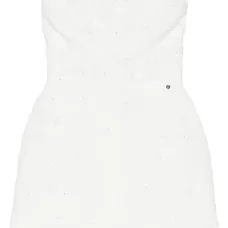 декорированное платье мини