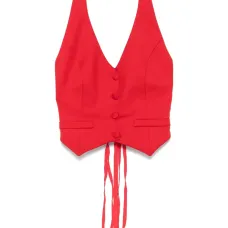 топ с вырезом халтер