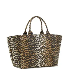 сумка-тоут с леопардовым принтом сумка-тоут с леопардовым принтом