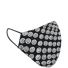 маска с графичным принтом