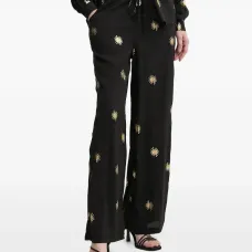 Брюки с принтом