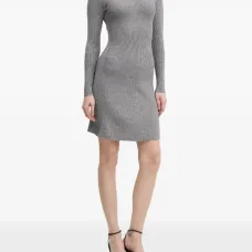 Платье миди в рубчик Платье миди в рубчик