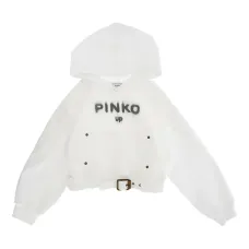 худи с поясом и логотипом худи с поясом и логотипом