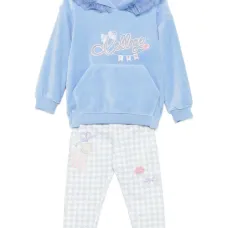 Спортивный костюм в ломаную клетку