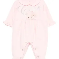 пижама с воротником Питер Пэн и принтом