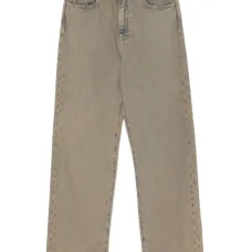 джинсы с нашивкой-логотипом