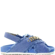 Сандалии с перекрестными ремешками