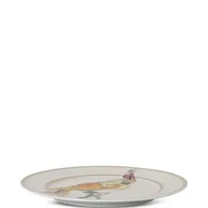 Тарелка с графичным принтом