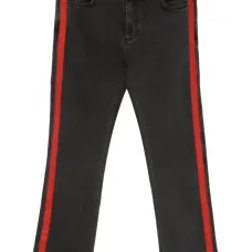 Джинсы в полоску