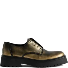 Туфли дерби на платформе