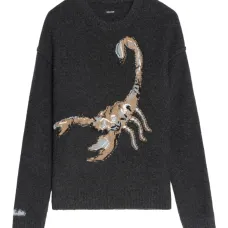 Свитер с мотивом скорпиона Jordan
