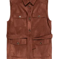 жилет на пуговицах