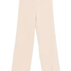 брюки с контрастной отделкой