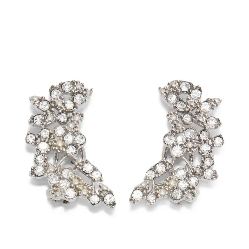 Серьги с цирконами