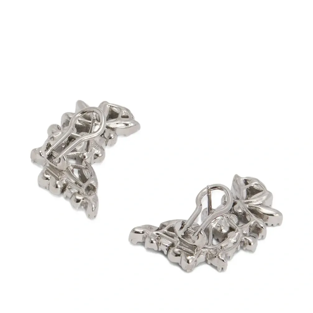 Серьги с цирконами