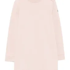 платье с нашивкой-логотипом