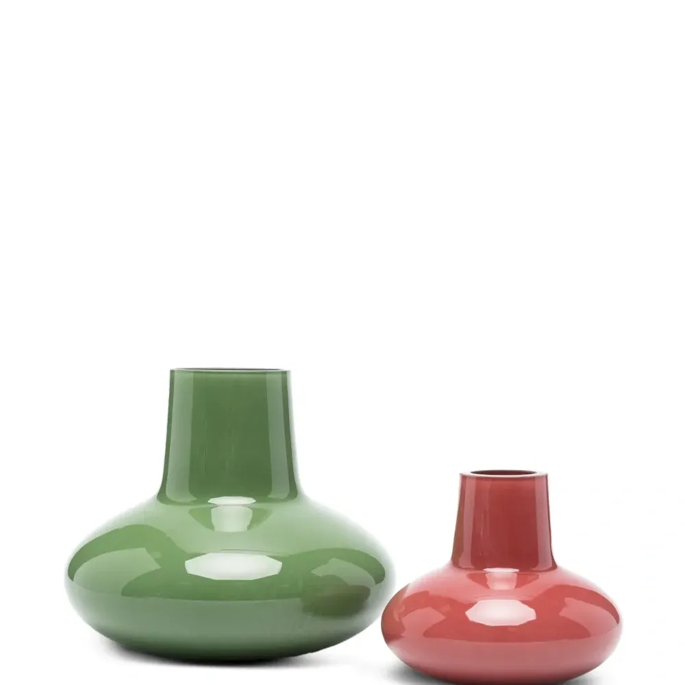 Набор ваз из стекла (набор из двух)