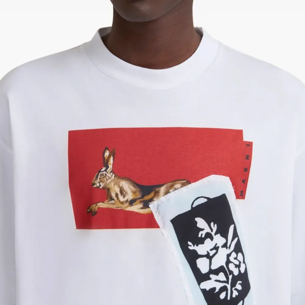 футболка с графичным принтом