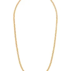 Цепочка-ожерелье с фирменной пластиной