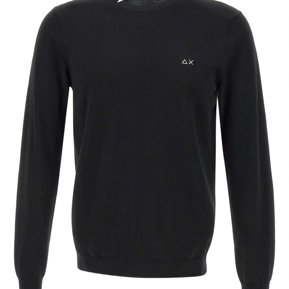 Джемпер с круглым вырезом