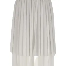 Юбка миди со складками