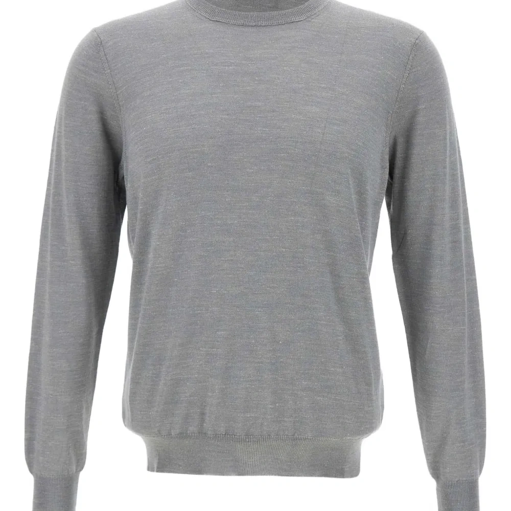 Джемпер с круглым вырезом