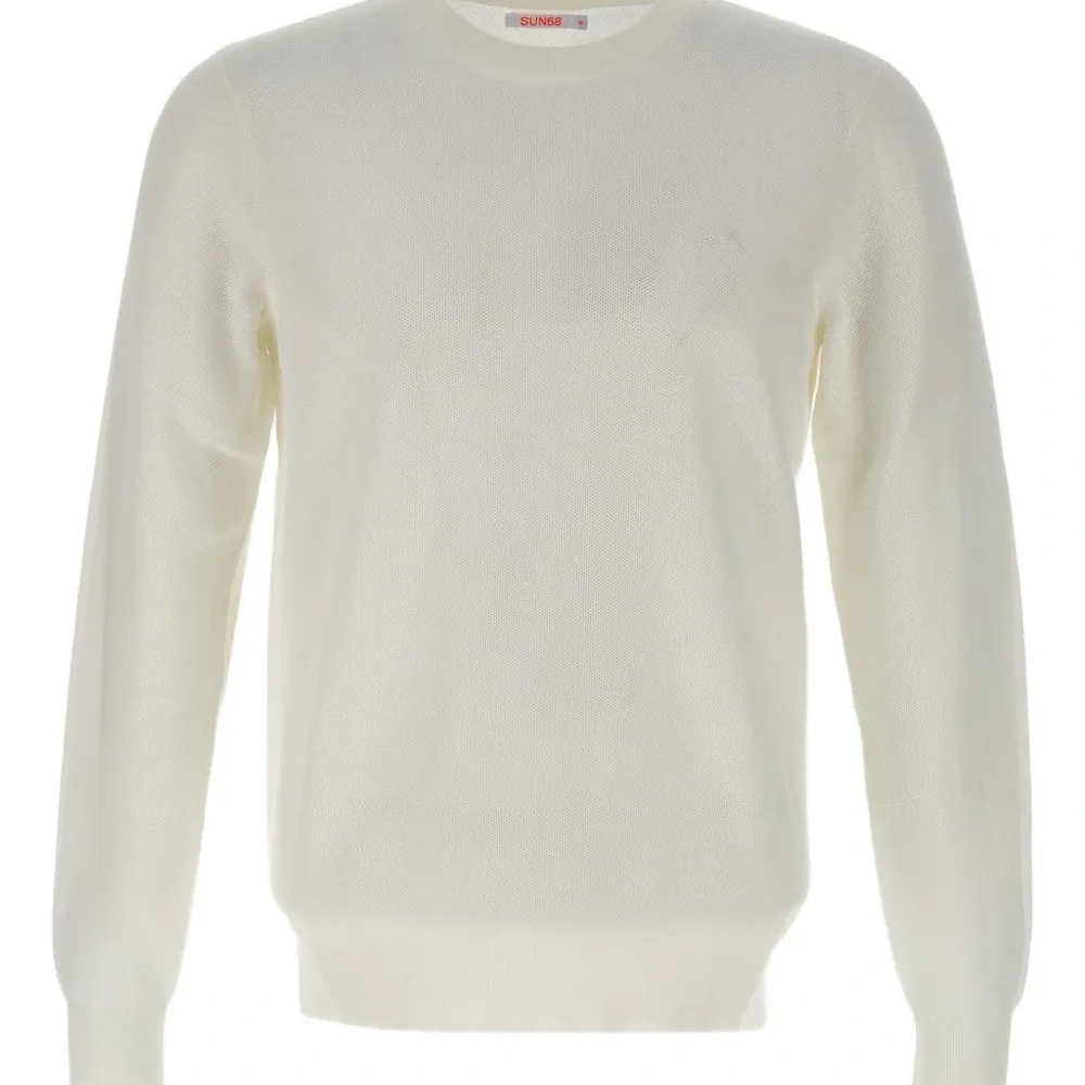 Джемпер с круглым вырезом