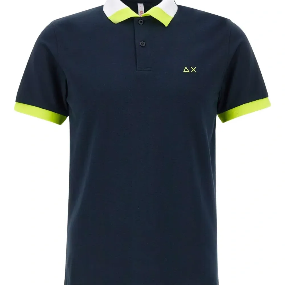 Рубашка поло в стиле колор-блок